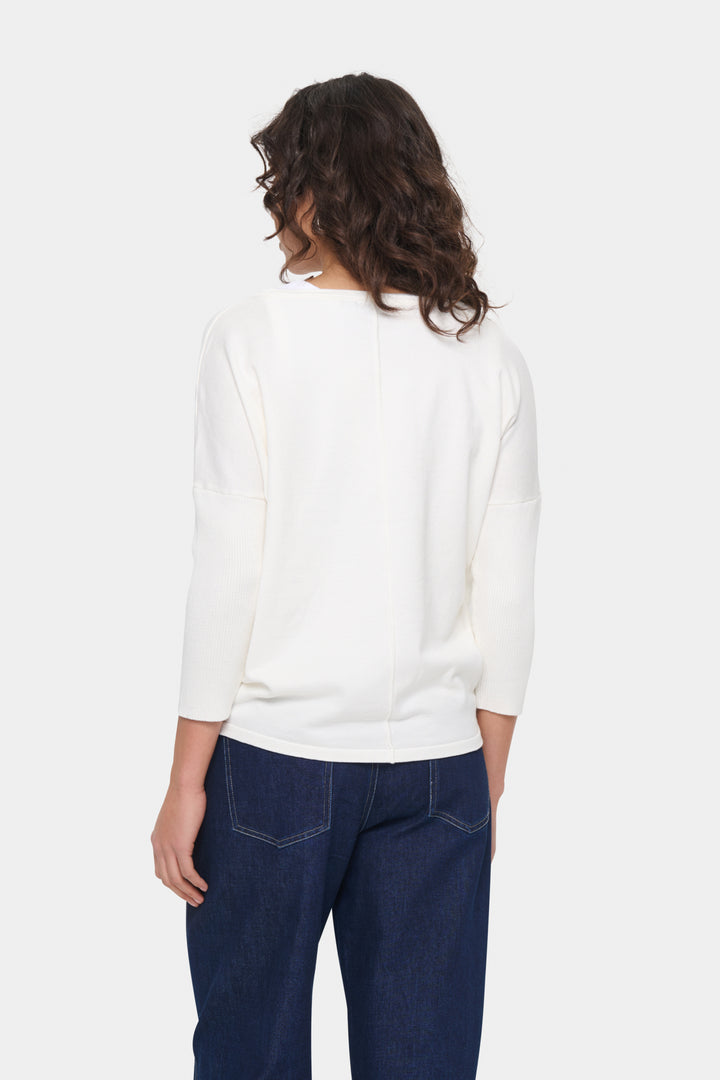 Saint Tropez 30500003 st tropez mila r-neck pullover ICE