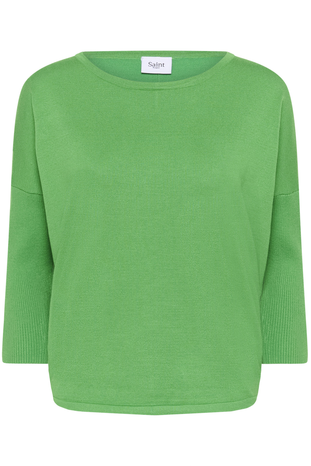 Saint Tropez 30500003 mila r neck pullover greenbrier