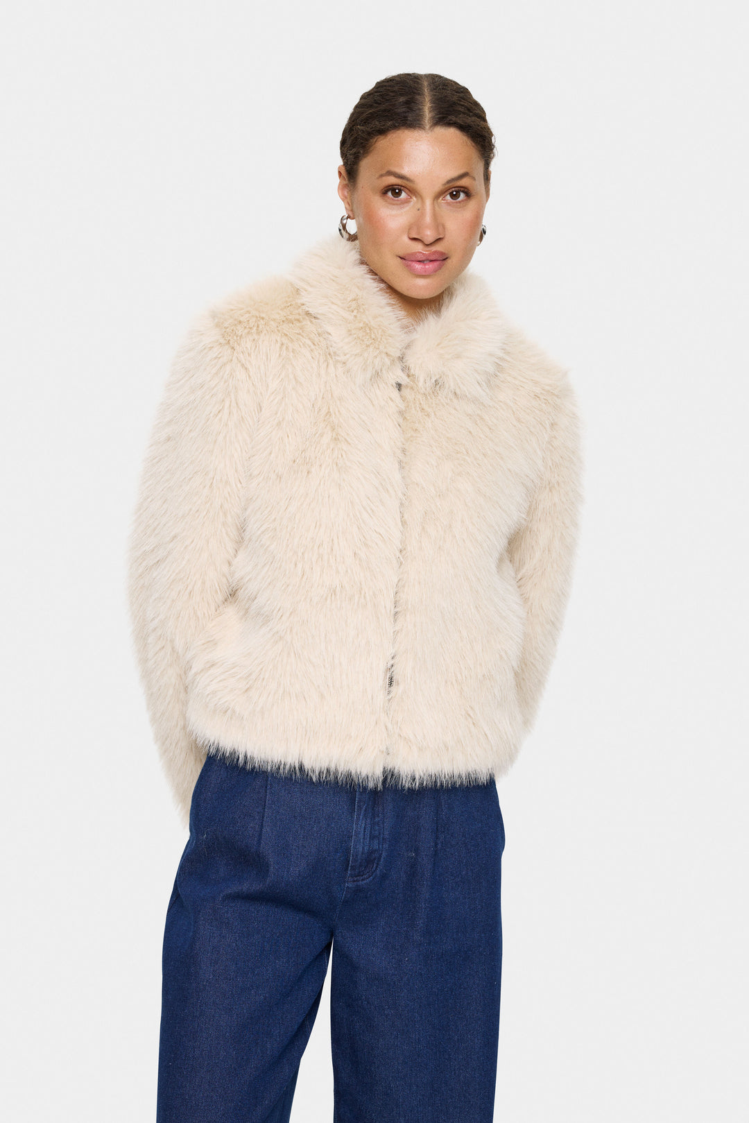 Saint Tropez 30514186 zaseline jacket Creme